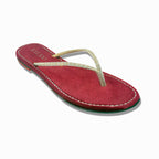Velvet Red Crystal Flip-Flop
